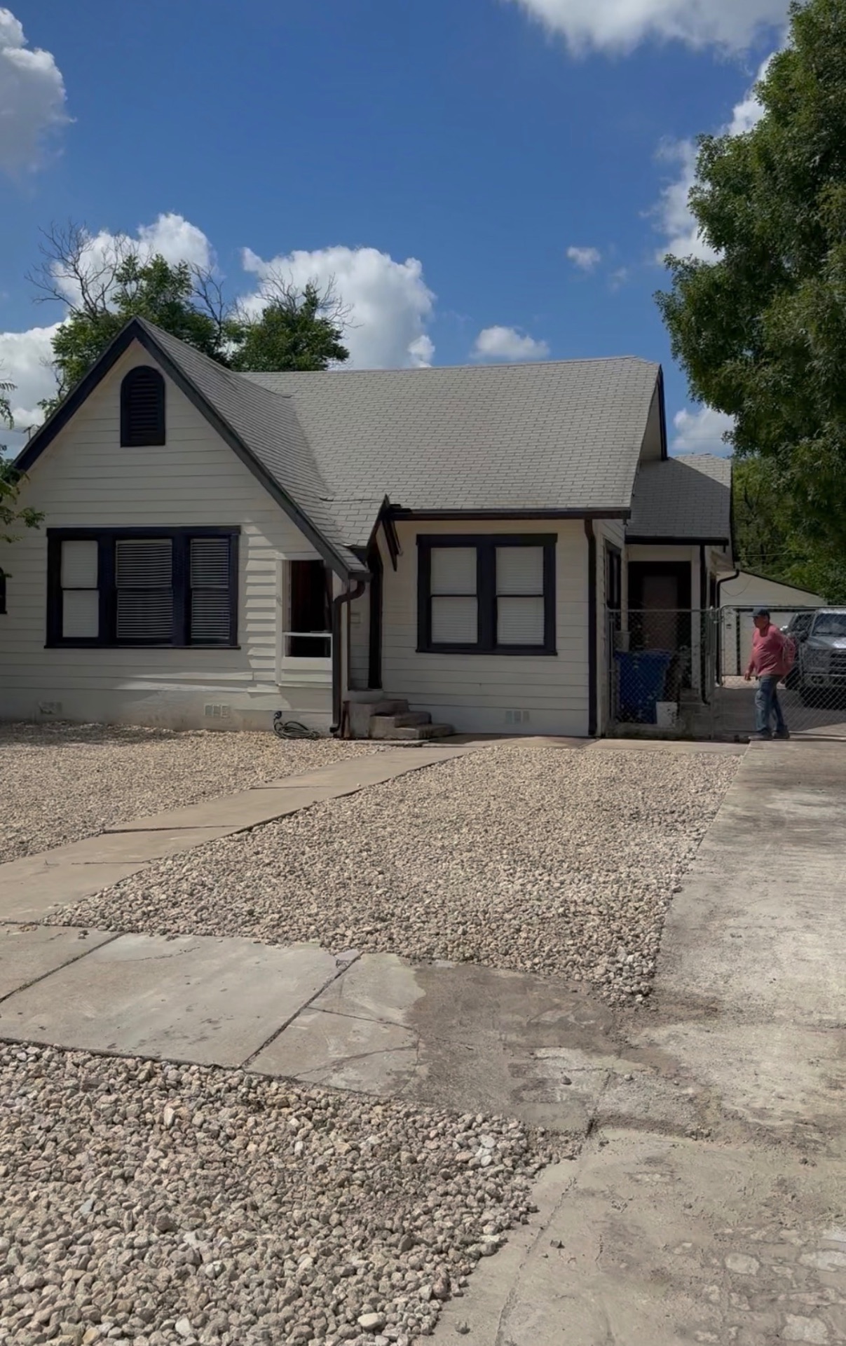 Finished Gravel Driveway
